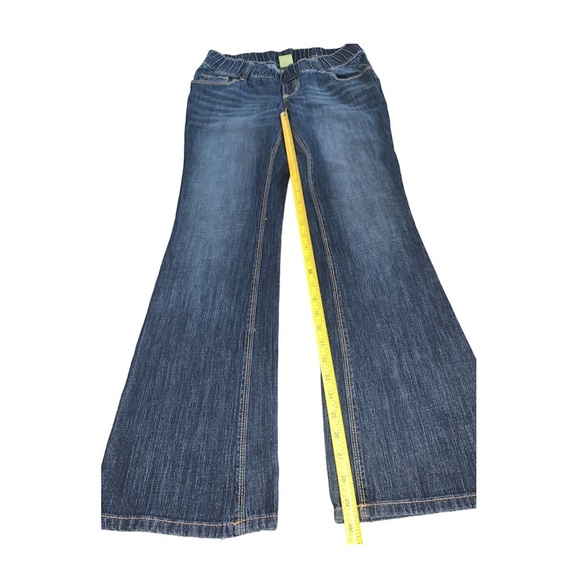 Old Navy Dark Blue Maternity Bootcut Jeans Sz 8 - Picture 4 of 8